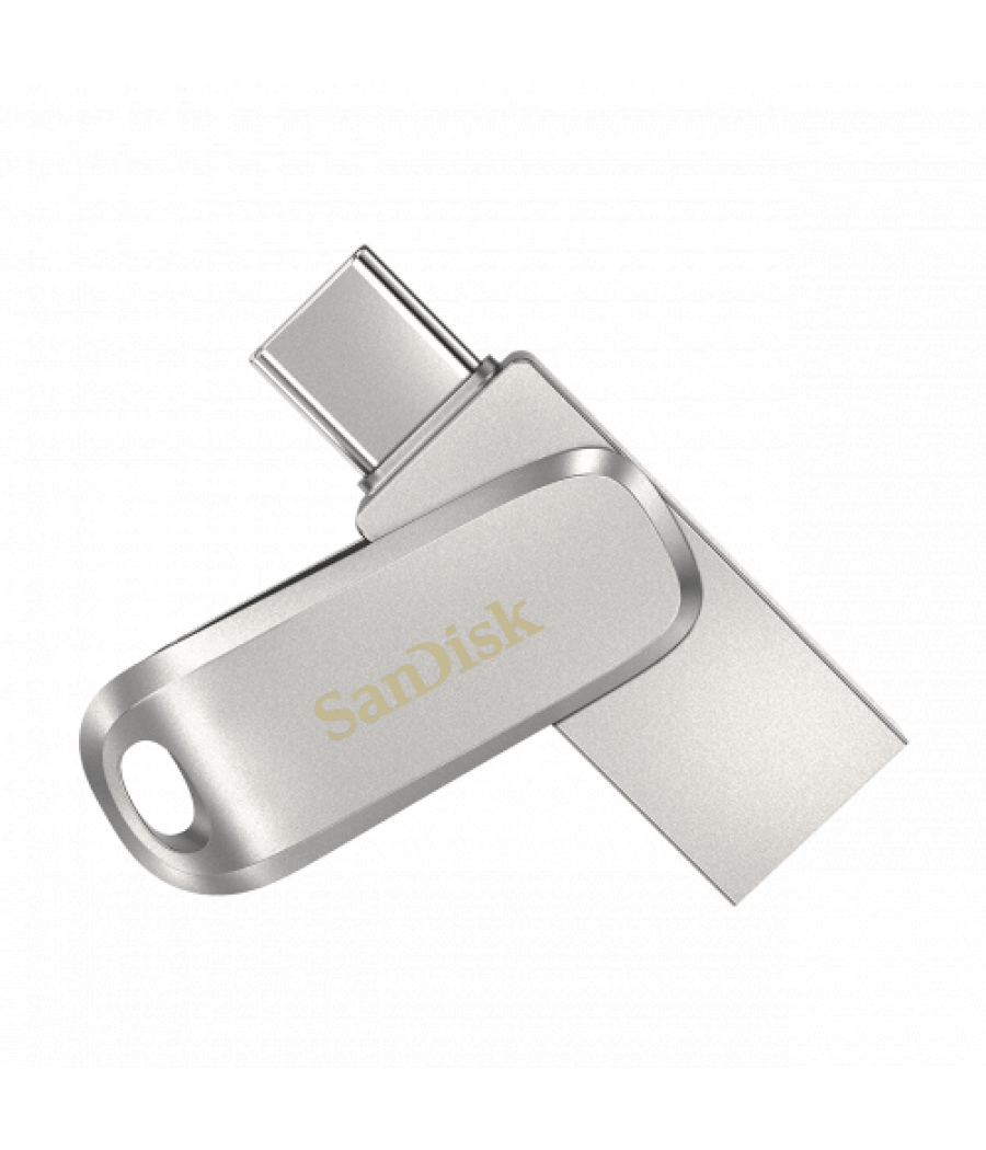 Sandisk ultra dual drive luxe unidad flash usb 32 gb usb type-a / usb type-c 3.2 gen 1 (3.1 gen 1) acero inoxidable