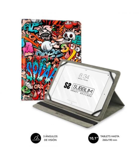 Subblim funda tablet universal trendy case graffiti 10.1"