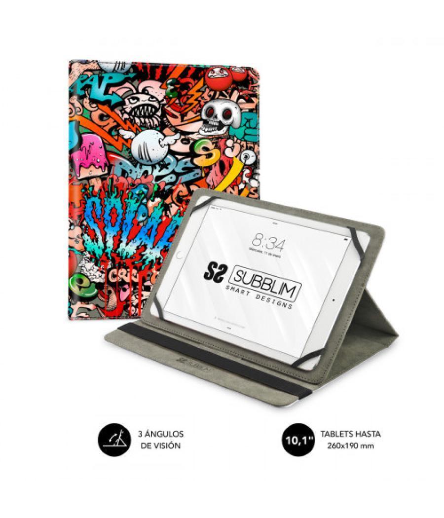 Subblim funda tablet universal trendy case graffiti 10.1"
