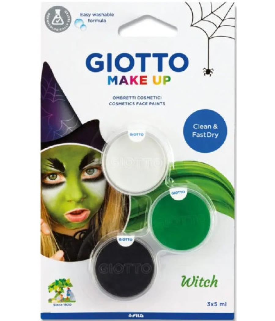 Giotto f476100 pintura para cara y cuerpo