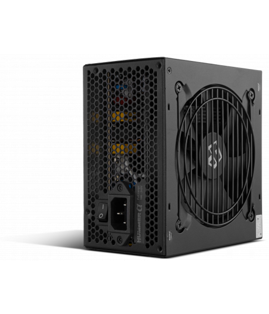 Nox hummer alpha unidad de fuente de alimentación 500 w 24-pin atx atx negro