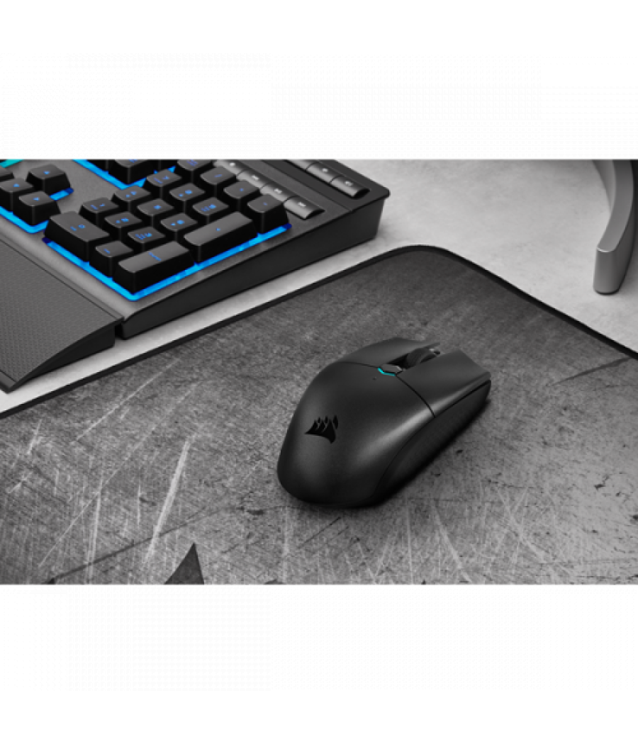 Corsair katar pro wireless ratón bluetooth óptico 10000 dpi mano derecha