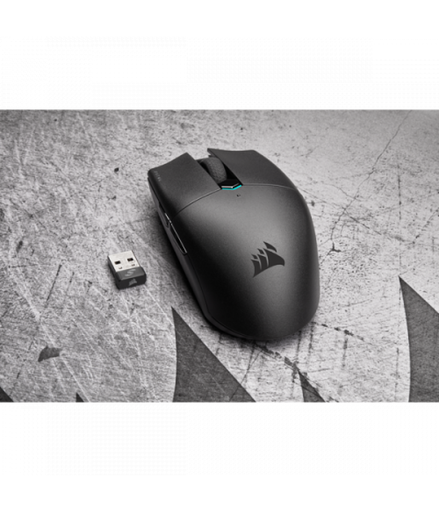 Corsair katar pro wireless ratón bluetooth óptico 10000 dpi mano derecha