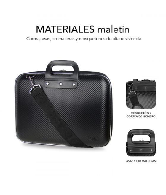 Subblim maletín ordenador eva laptop bag carbon 13,3" black