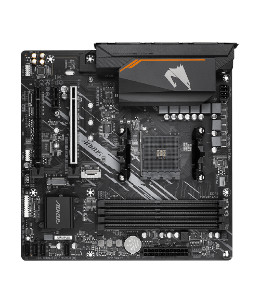 Gigabyte b550m aorus elite zócalo am4 micro atx amd b550