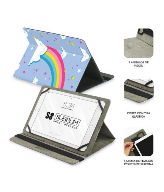 Subblim funda tablet universal trendy case unicorn 10.1"