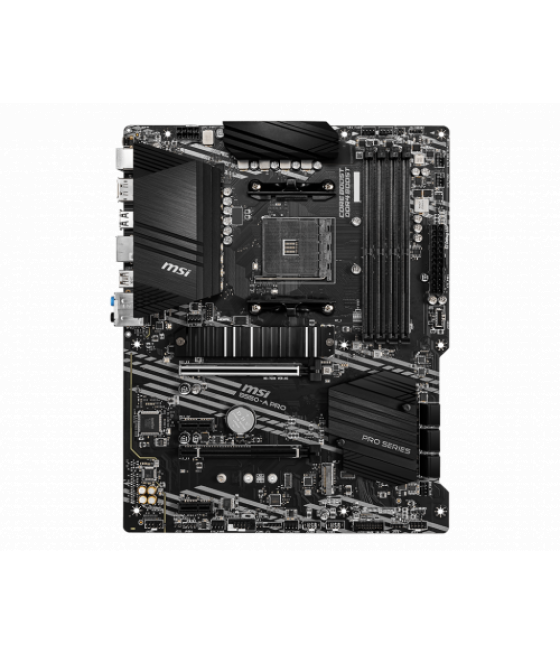 Msi b550-a pro placa base amd b550 zócalo am4 atx