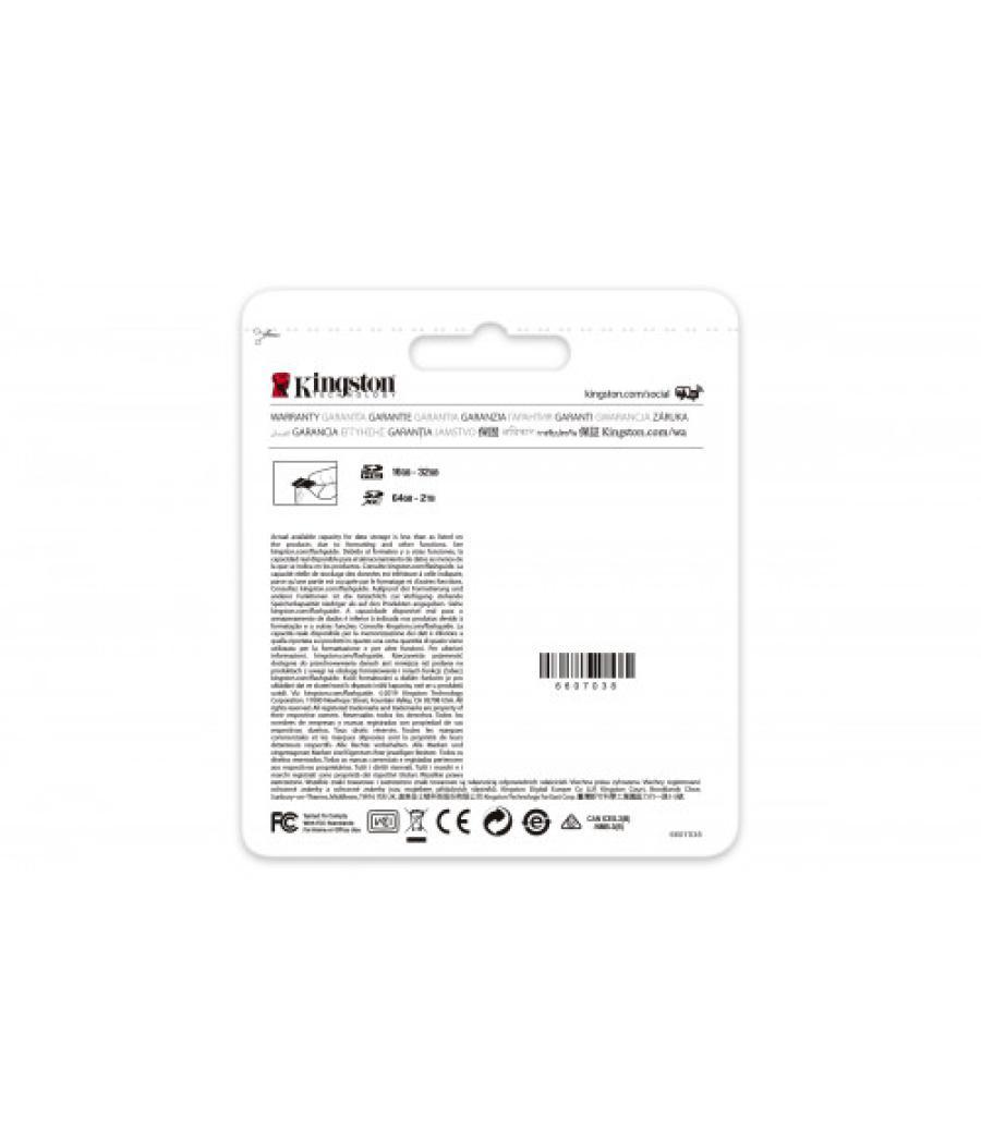 Kingston technology canvas go! plus memoria flash 64 gb sd uhs-i clase 10