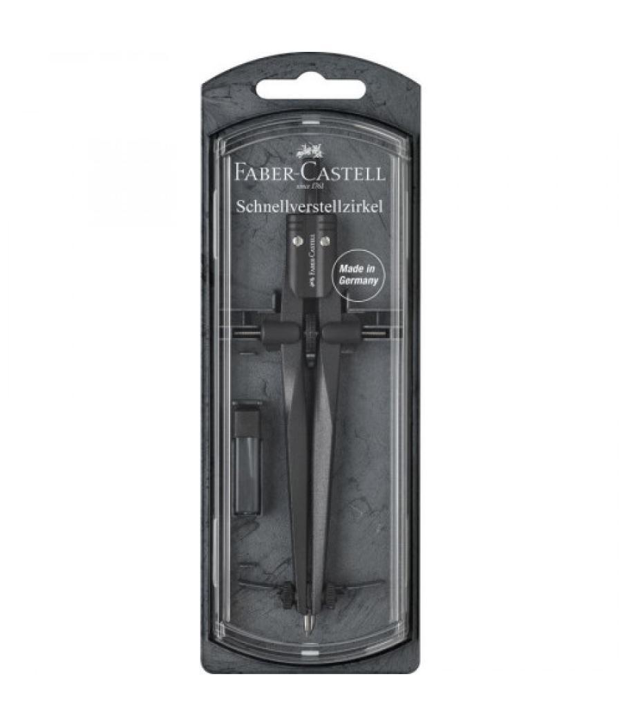 Compás de ajuste rápido blackstone faber castell 174530