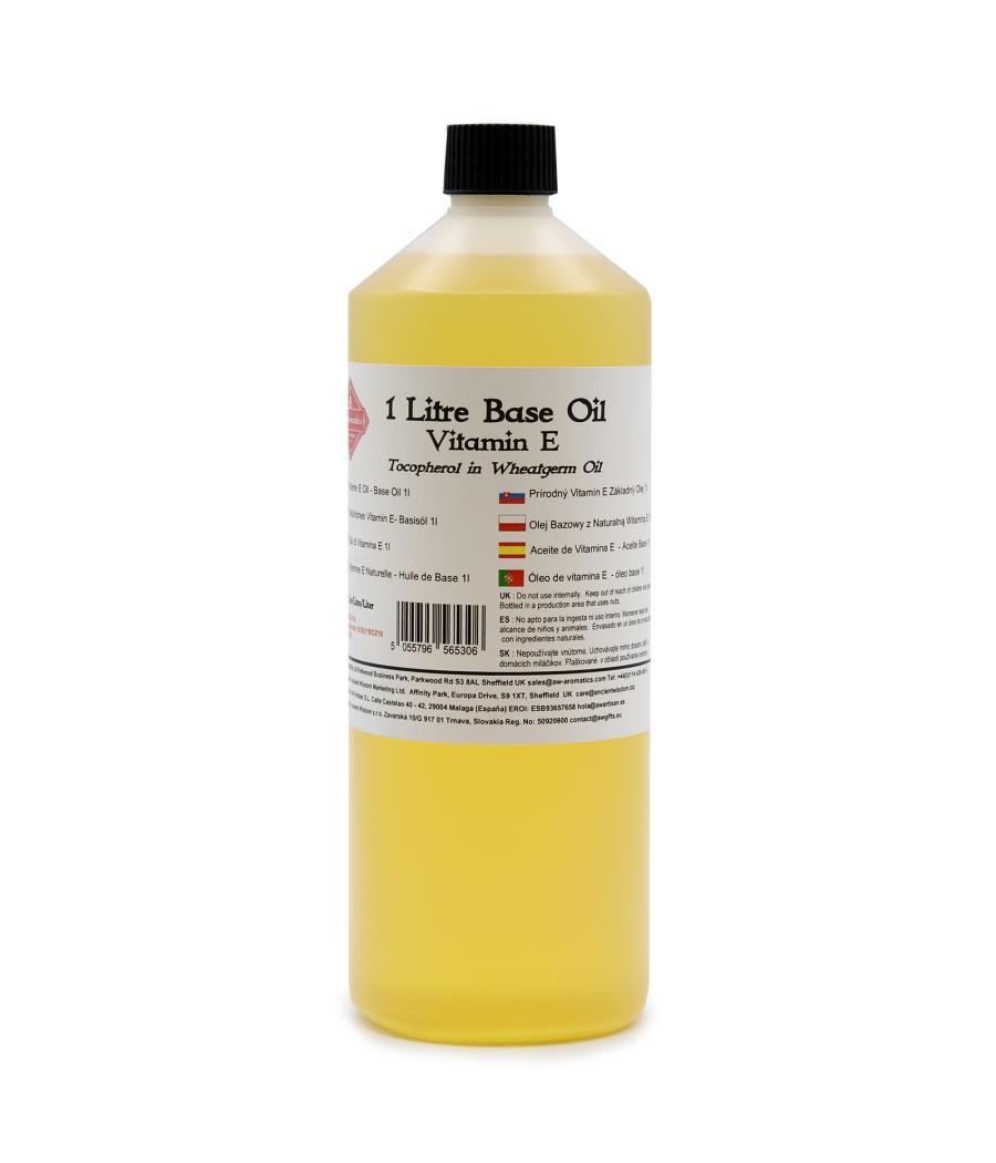 Aceite Base - 1L - Vitamina E Natural