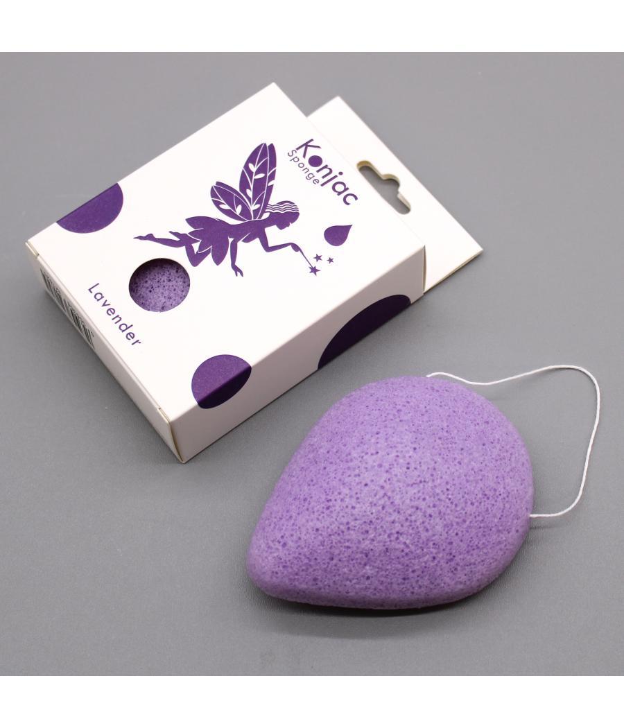 Esponja Facial Konjac - Lavanda - Calmante