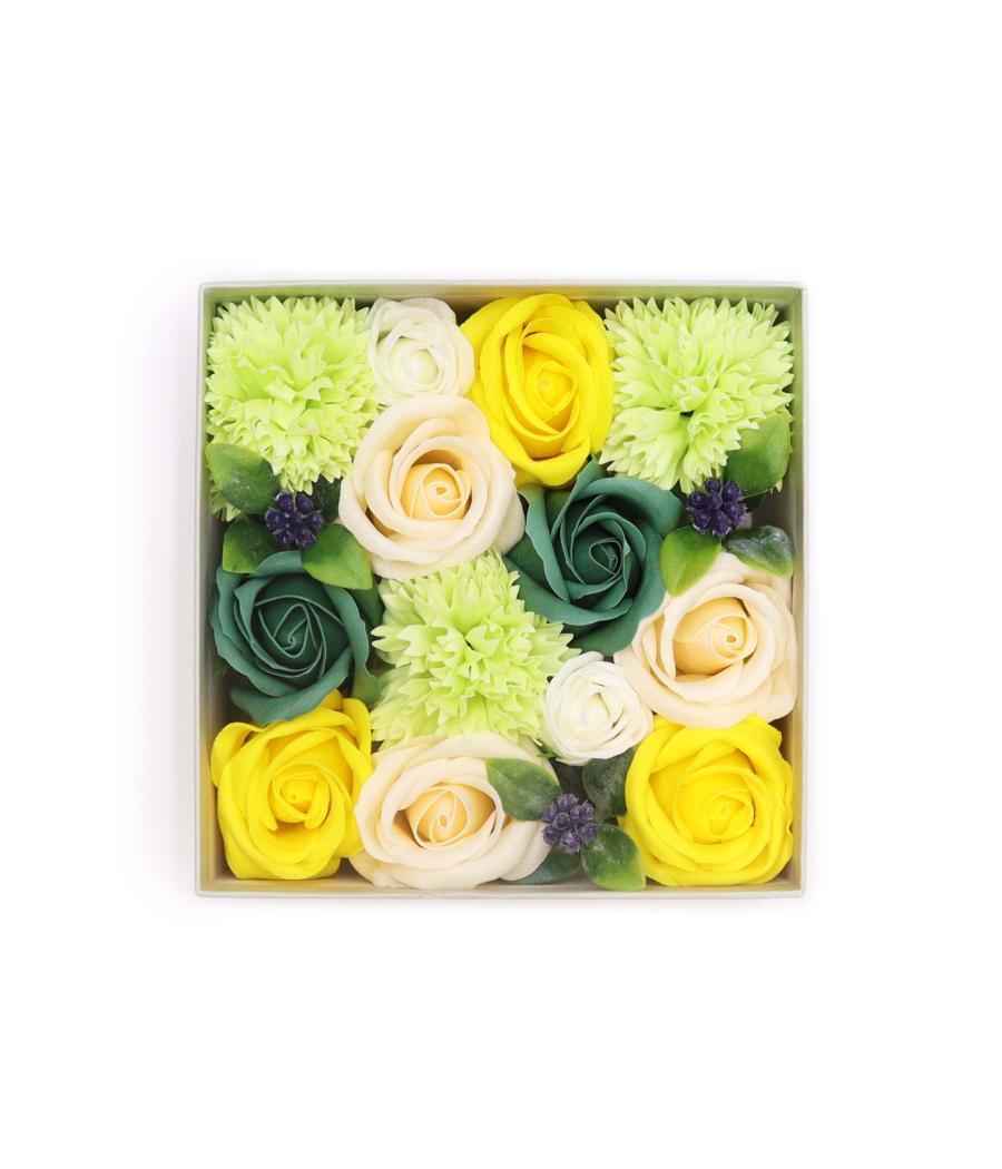 Caja Cuadrada - Celebraciones de Primavera - Amarillo y Verdes