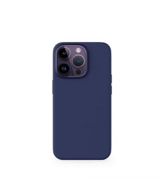 Funda iphone 15 silicona magsafe - azul