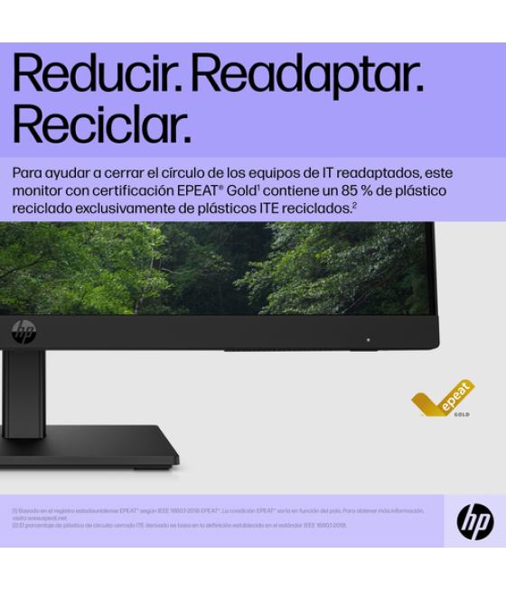 HP P22h G5 pantalla para PC 54,6 cm (21.5") 1920 x 1080 Pixeles Full HD Negro
