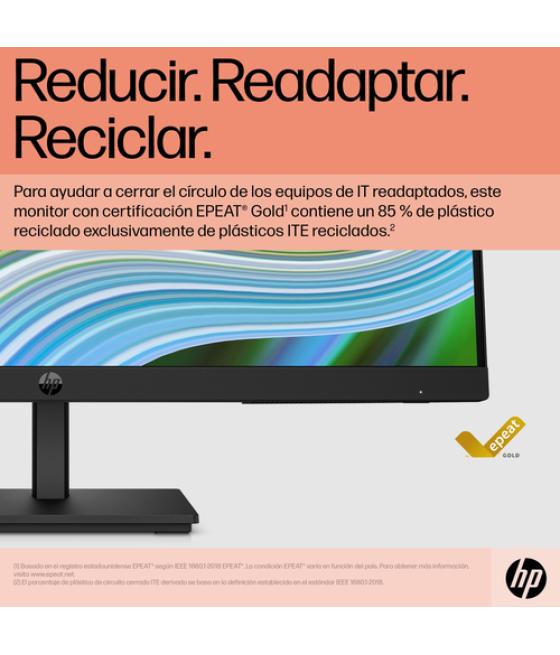 HP P24 G5 pantalla para PC 60,5 cm (23.8") 1920 x 1080 Pixeles Full HD LCD Negro