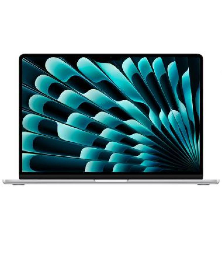Apple macbook air 15" m3,8cpu,10gpu, 8gb, 256gb ssd - silver