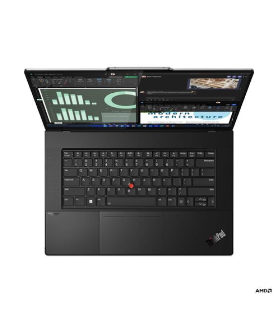 Lenovo ThinkPad Z16 Gen 1 Portátil 40,6 cm (16") WUXGA AMD Ryzen™ 7 PRO 6850H 16 GB LPDDR5-SDRAM 512 GB SSD Wi-Fi 6E (802.11ax) 