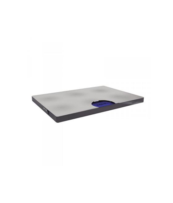 Laptop cooler pad 2 fan/2usb blanco approx