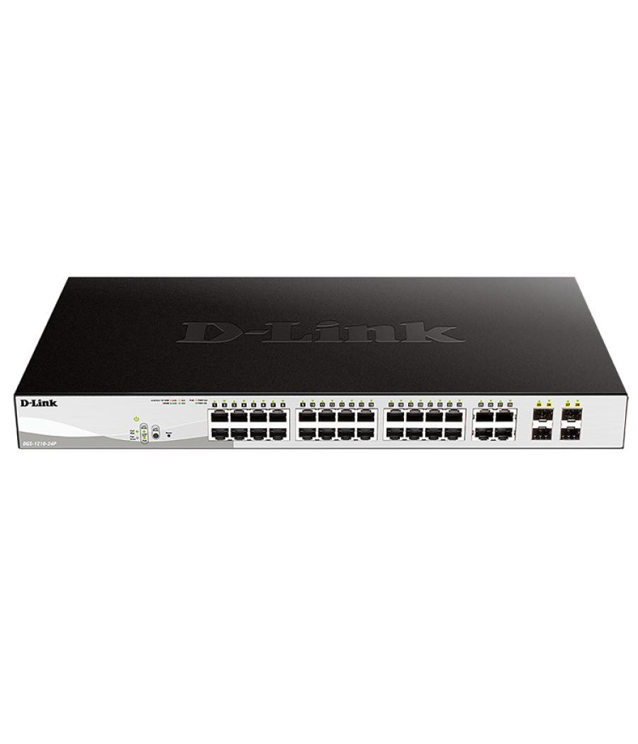 D-link switch 24 puertos 10/100/1gbit + 4 combo 1000baset/sfp poe+