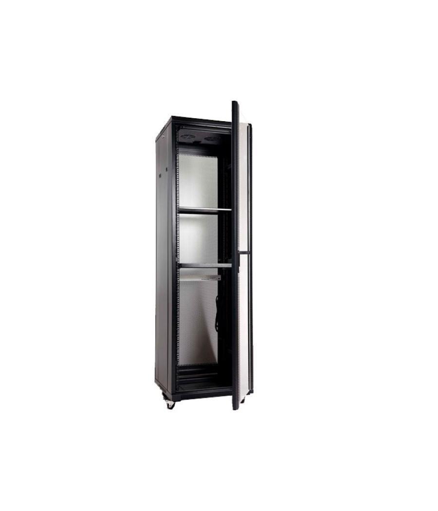 Armario de suelo rack 19'' 47u 800x1000 puerta de cristal