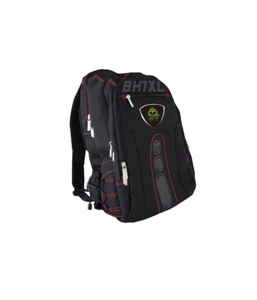 Mochila gaming bk7rxl 17'' negro/rojo keepout