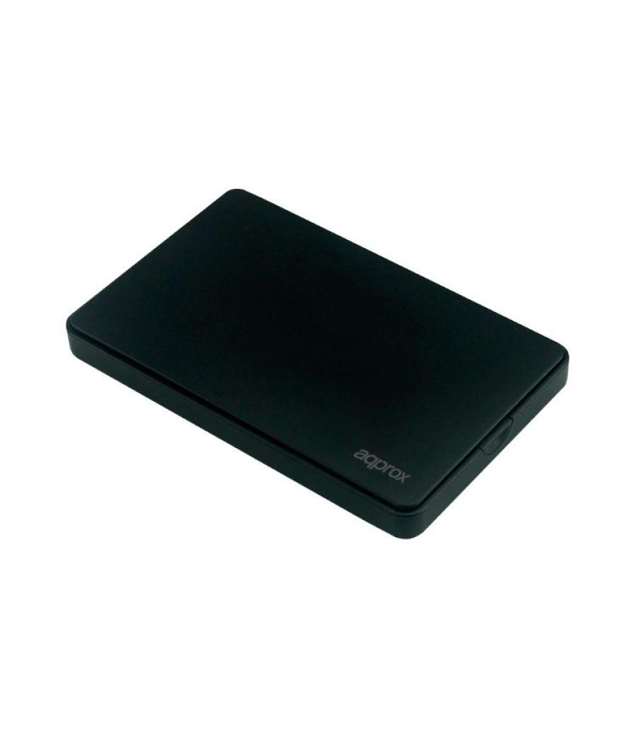 Caja externa usb 2.5'' sata 3.0 screwless negro approx