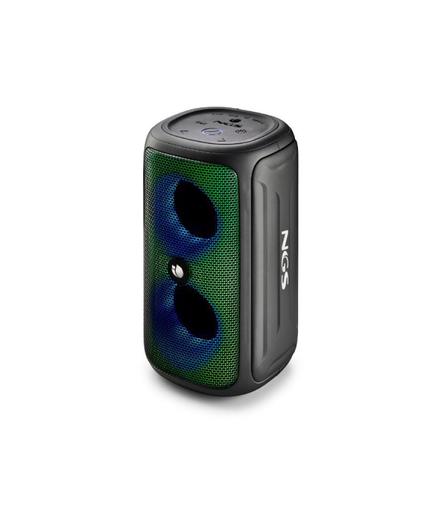 Altavoz bluetooth roller beast rgb negro ngs