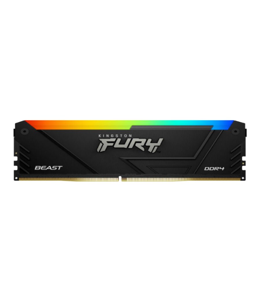 Ddr4 16 gb 3200 mhz. fury beast rgb kingston