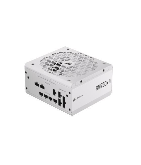 Fuente alim. modular corsair shift rm750x 750w 80+ gold white