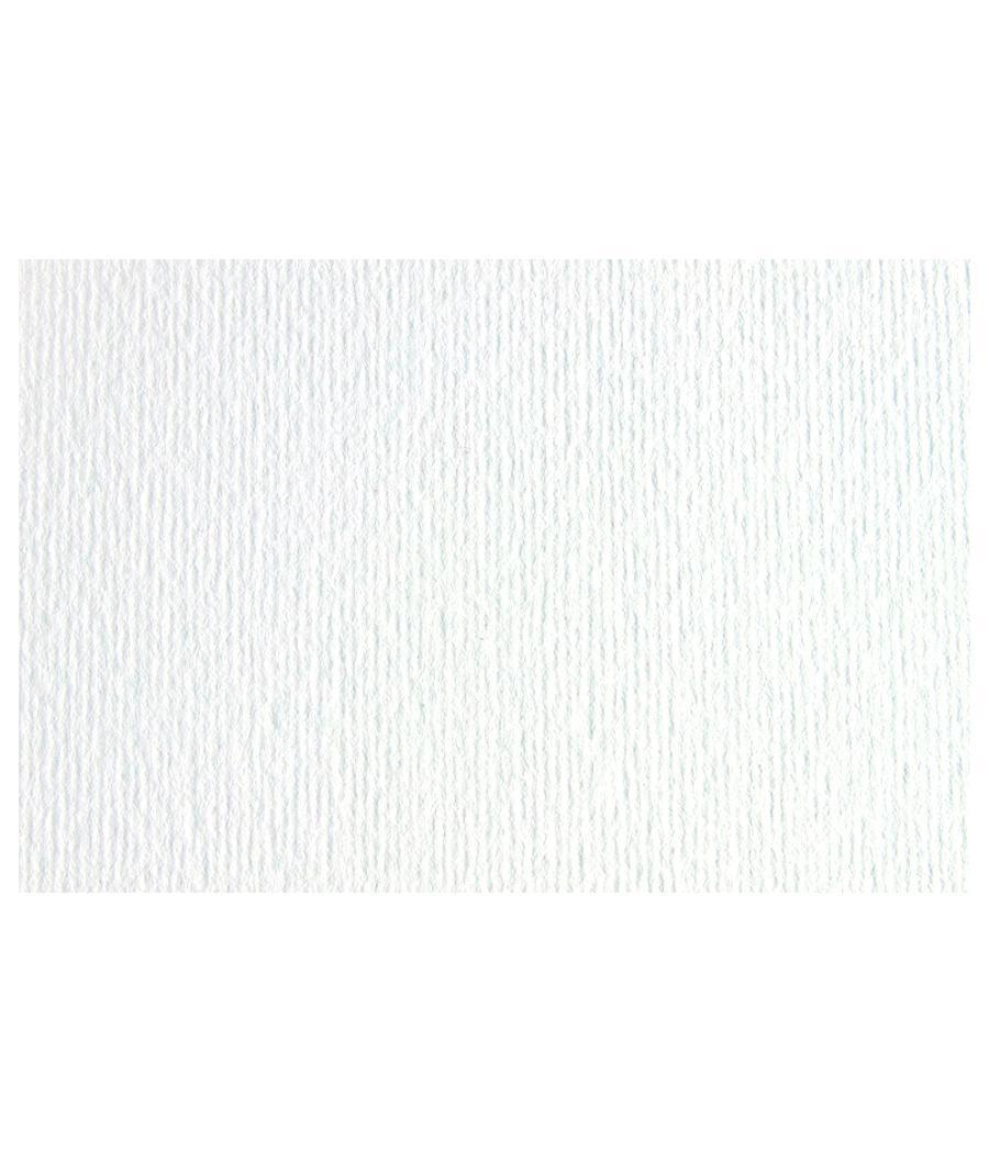 Cartulina lisa/rugosa 2 texturas 50x70 cm 220g/m2 blanco