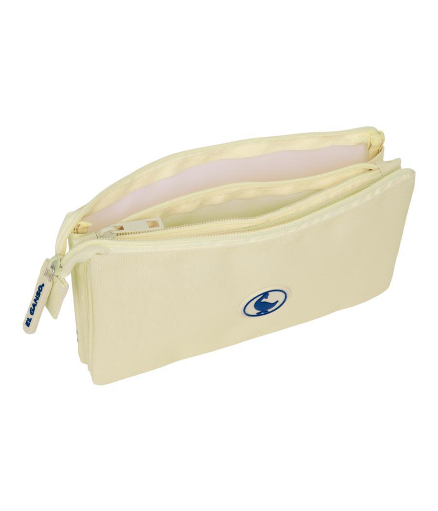 Bolso escolar portatodo safta triple el ganso basics 30x220x120 mm