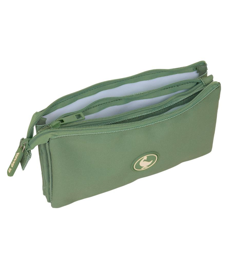 Bolso escolar portatodo safta triple el ganso basics 30x220x120 mm