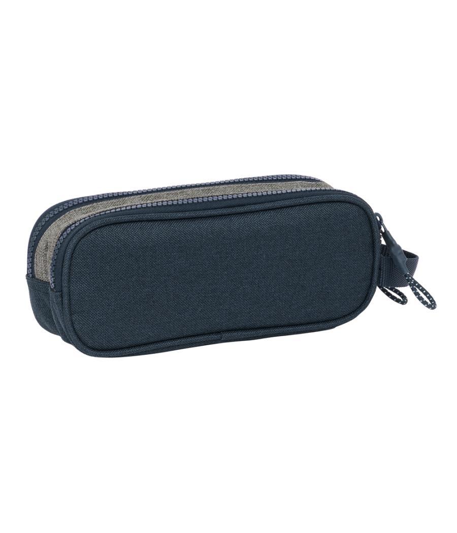 Bolso escolar portatodo safta doble kappa dark navy 60x210x80 mm