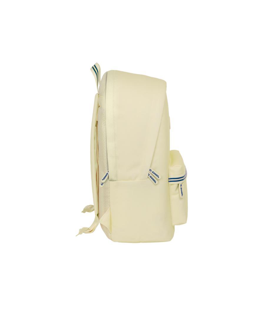 Mochila safta doble para portatil 15,6\" + usb el ganso basics 180x310x440 mm