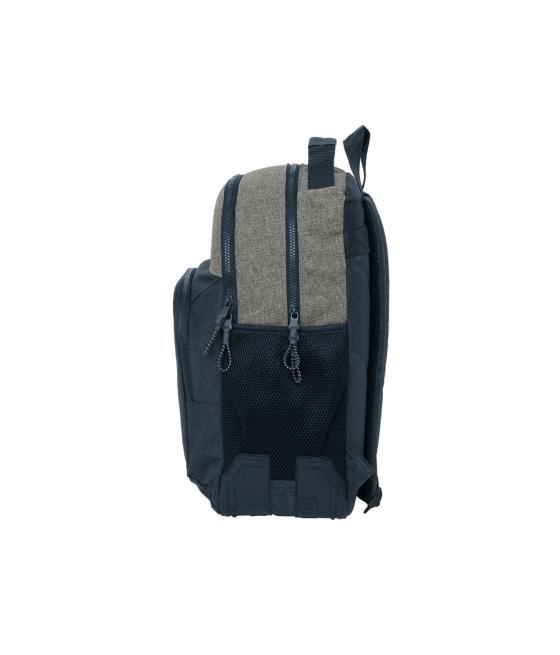 Mochila safta doble con cantóneras adaptable a carro kappa dark navy 150x320x420 mm