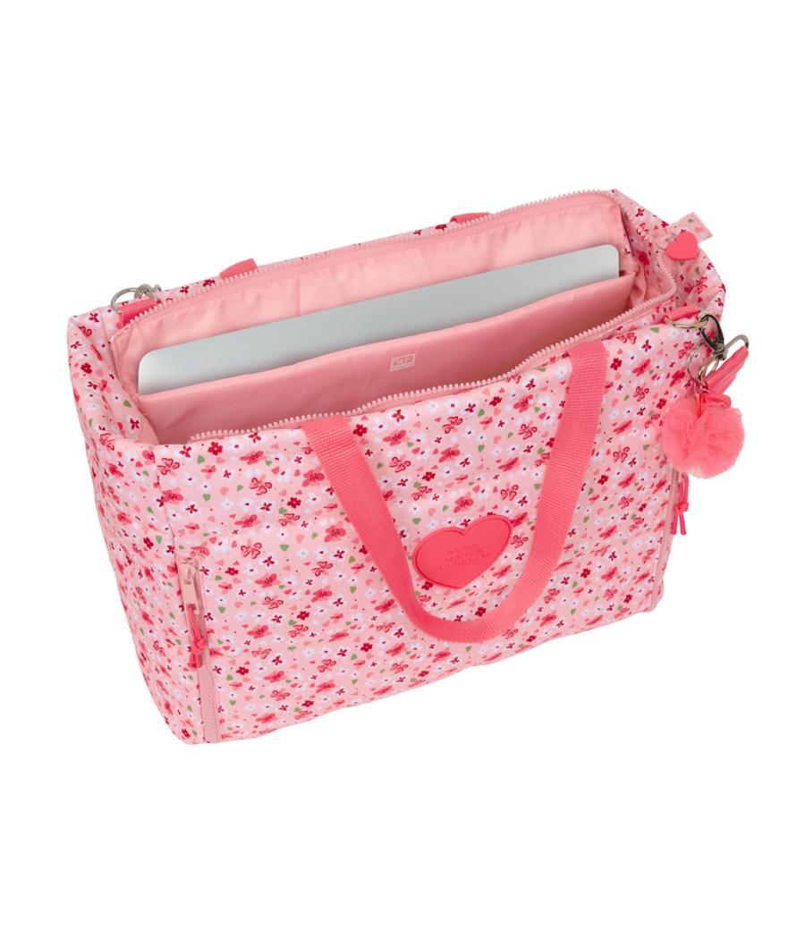 Bolso con bolsillo safta para portatil 14\" vicky martin berrocal in bloom 170x400x310 mm