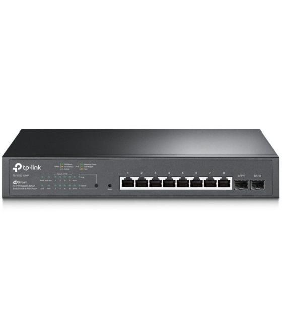 Switch tp-link smart gigabit jetstream tl-sg2210mp 10 puertos/ rj-45 10/100/1000 poe/ sfp