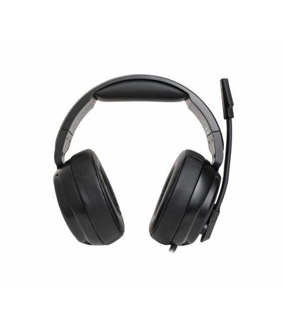 Auriculares gaming con micrófono fonestar win/ jack 3.5/ negros