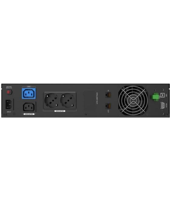 Sai línea interactiva phasak protekt rack/ 2160va-1400w/ 4 salidas/ formato rack