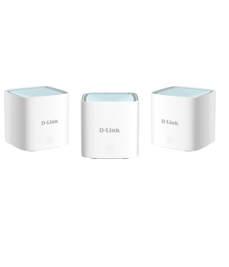 Punto de acceso wifi d-link m15 eagle pro mesh ax1500 wifi 6 kit 3 uds interior 1pto giga 1pto wan