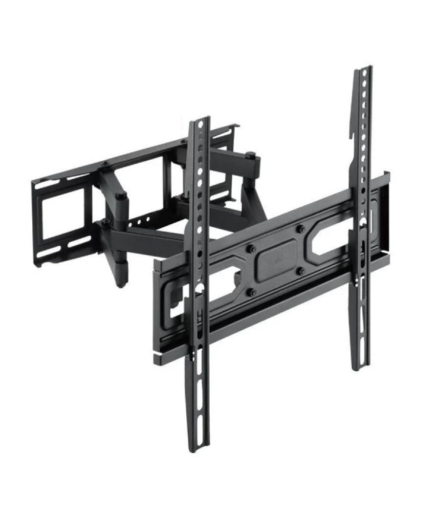 Soporte de pared orientable tooq lp7846tn-b para pantalla 32- 70 doble brazo con giro e inclinacion max 35kg vesa 100x100 hasta 