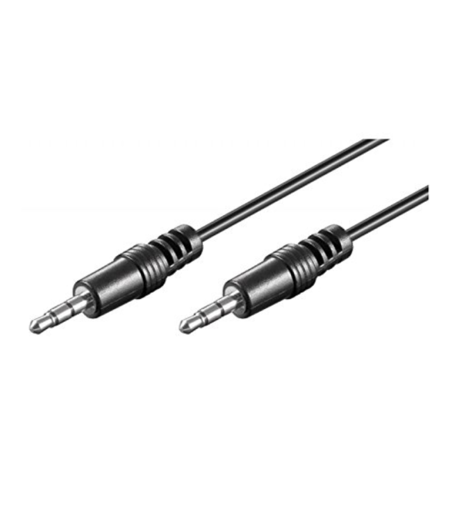 Cable de audio estereo de 3,5 mm m a 3,5 mm m de 2,0 metros.