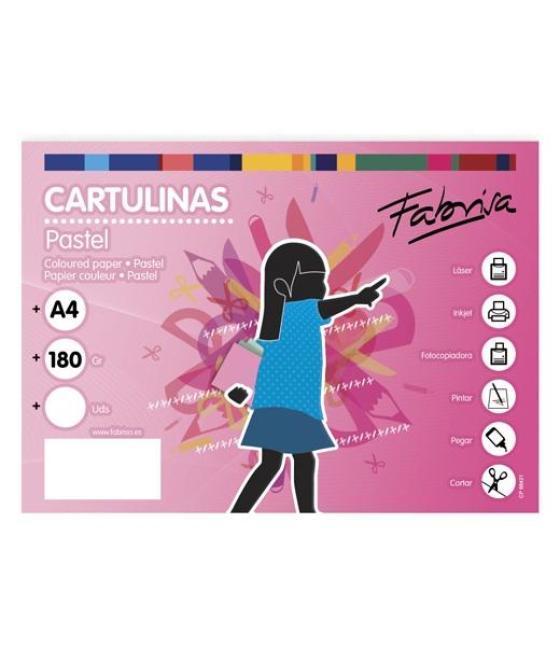 Fabrisa cartulina 180g a4 100h blanco