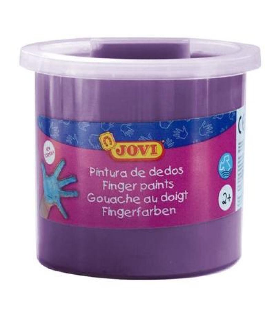 Jovi estuche 5 botes pintura de dedos 125ml violeta