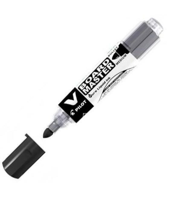 Pilot rotulador pizarra blanca v board master recargable negro