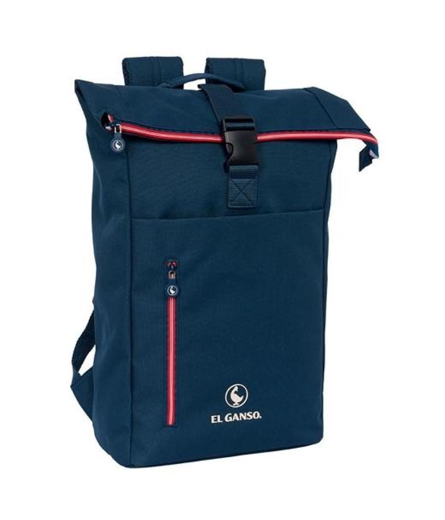 Safta mochila solapa para portátil 15,6" el ganso "classic" 15,3l azul