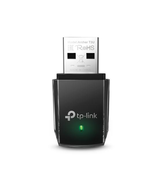 Tp-link - mini adaptador usb inalámbrico mu-mimo ac1300 - 400mb en 2,4ghz y 867mb en 5ghz usb3.0
