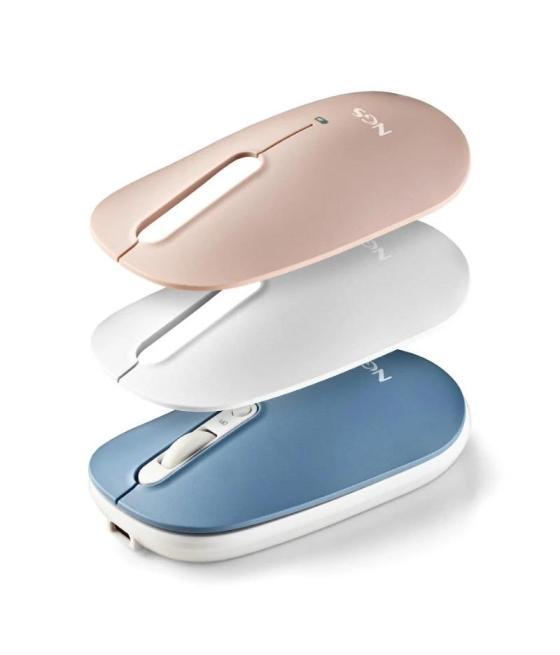 Ngs raton multidispositivo 2.4ghz recargable shell