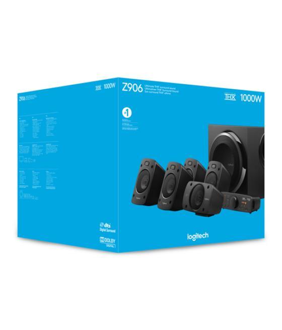 Logitech Z906 conjunto de altavoces 500 W Universal Negro 5.1 canales 67 W