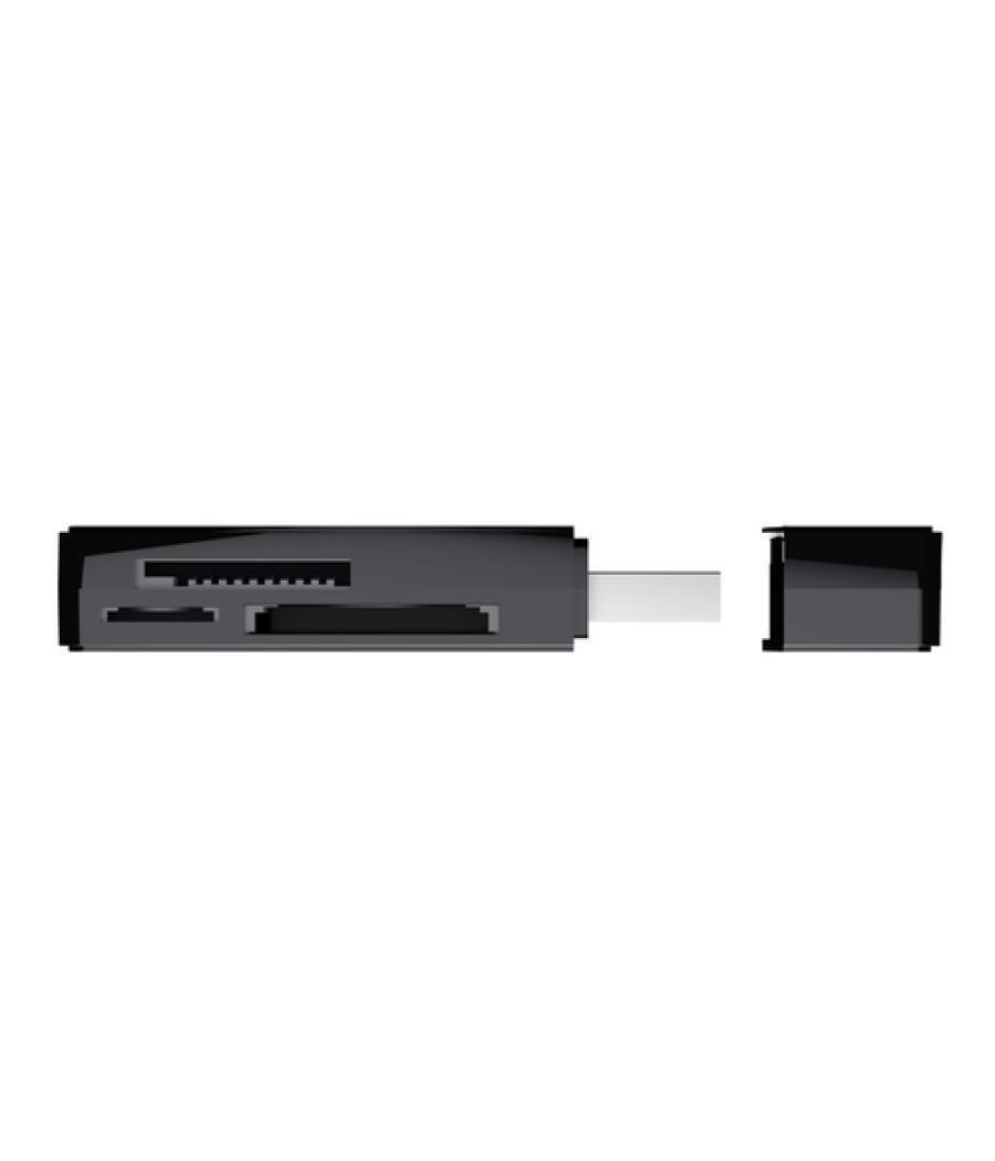 Trust NANGA lector de tarjeta USB 3.2 Gen 1 (3.1 Gen 1) Type-A Negro